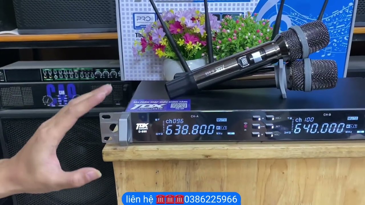 Xả Mic TDX D999 chính hãng cực hay mua ngay kẻo hết