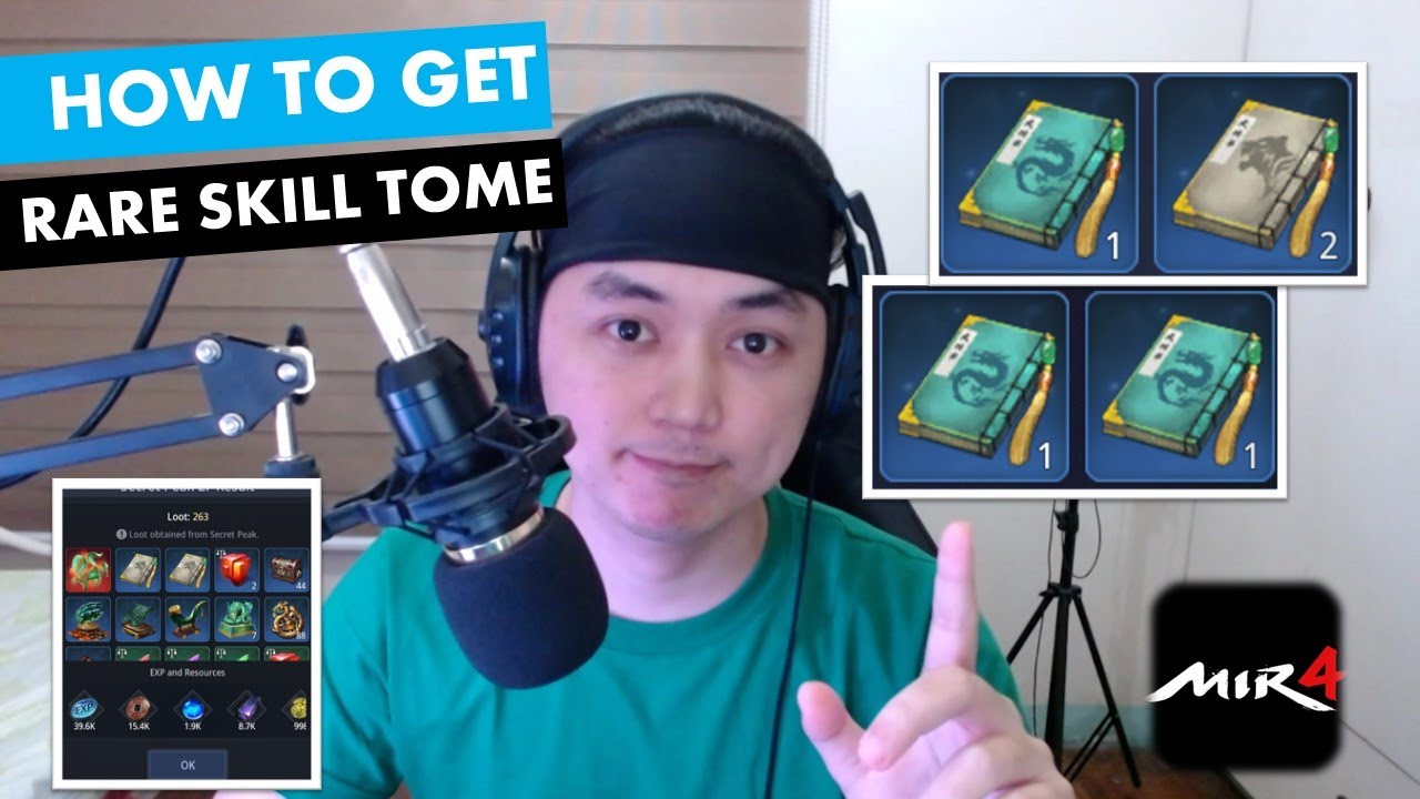 MIR4: HOW TO GET RARE SKILL TOME [TAGALOG]