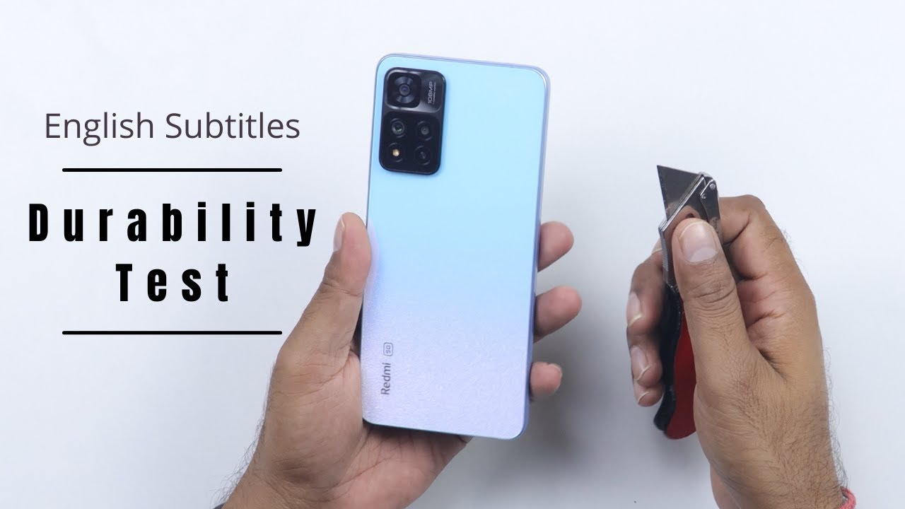 Xiaomi 11i Hypercharge Durability & Drop Test | Redmi Note 11 Pro 5G | English Subtitles