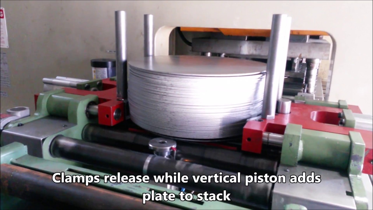 Bottom Up Press Stacker