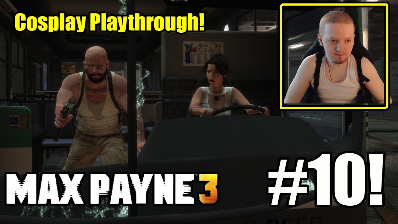 Max Helps Giovanna Escape The Cracha Preto- Max Payne 3 Hardcore Part 10
