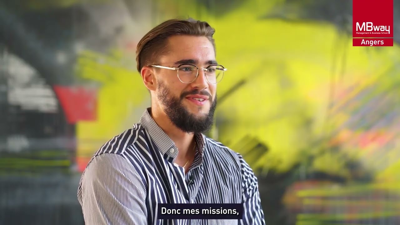 MBway Angers - Romain, étudiant en MBA gestion de patrimoine