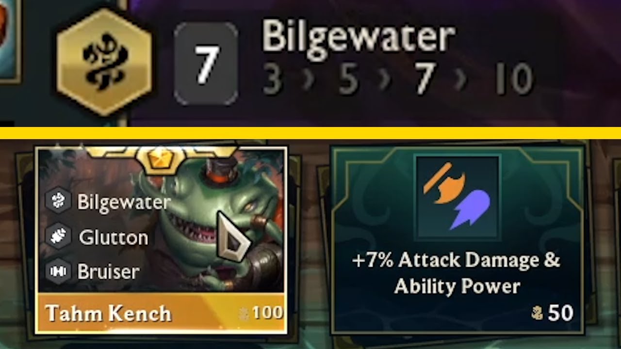 Cluttered Mind + Forward Thinking into 7 Bilgewater.