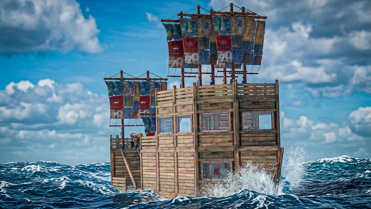 I Built the STRONGEST DEEP SEA BOAT Base in Rust