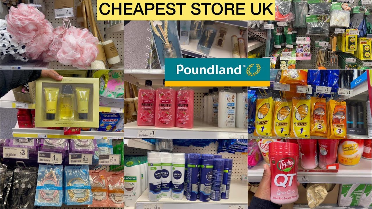 NEW IN POUNDLAND UK, POUNDLAND CHEAPEST FINDS, POUNDLAND SHOPPING HAUL, EVERYTHING ONE POUND