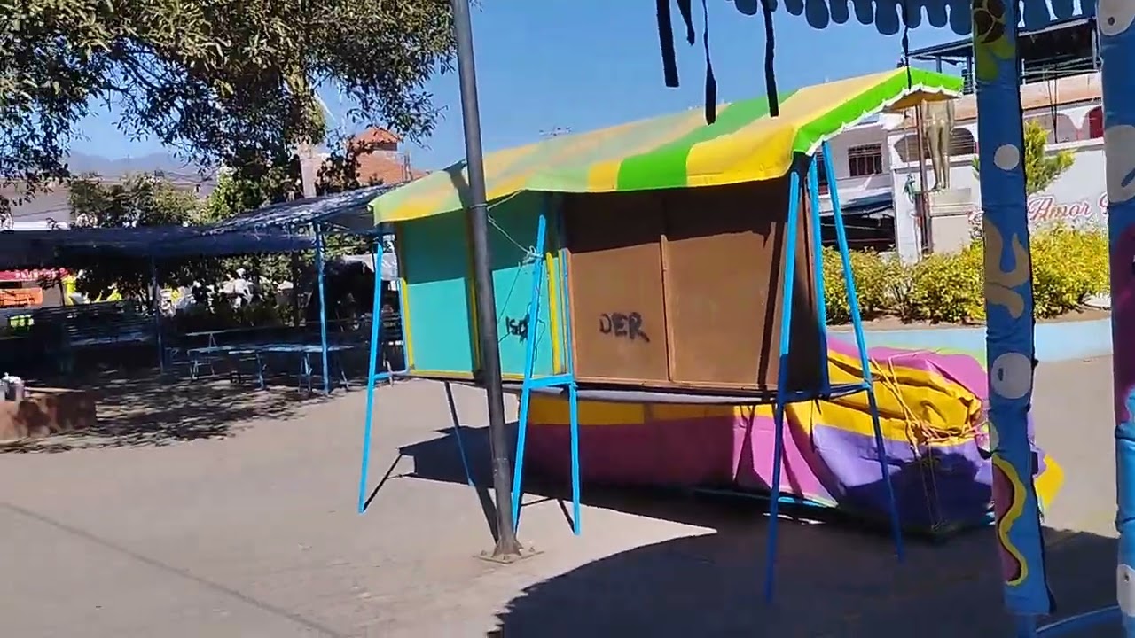 Senos dejaron caer los juegitos en ayoquezco 