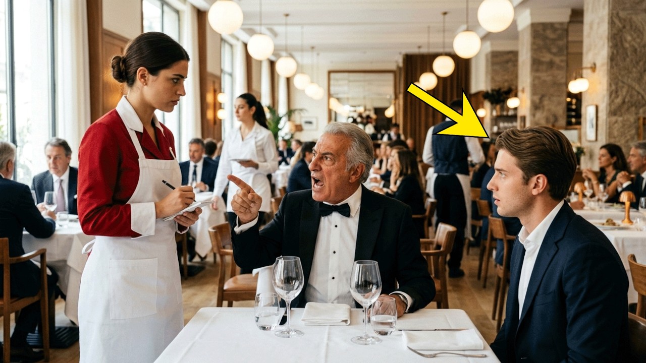 “PARLA CON MIO FIGLIO SORDO!” — DERISE IL MILIONARIO ARROGANTE… MA LA CAMERIERA LO ZITTÌ