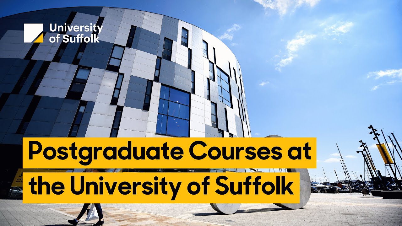 Postgraduate courses at the University of Suffolk