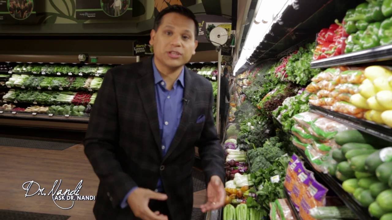 Dr. Nandi Visits Kroger w/Gleaners Food Bank to Discuss Healthy Buying on a Budget - Ask Dr. Nandi