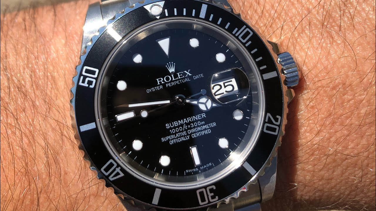 MY NEW ROLEX SUBMARINER DATE 16610 REVIEW