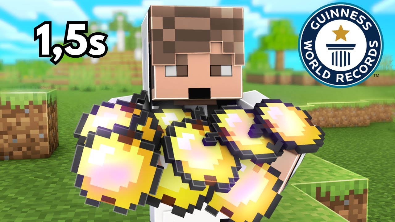 Ich BRECHE 7 Minecraft WELTREKORDE in 24 STUNDEN 😱🌍 | Minecraft Challenge