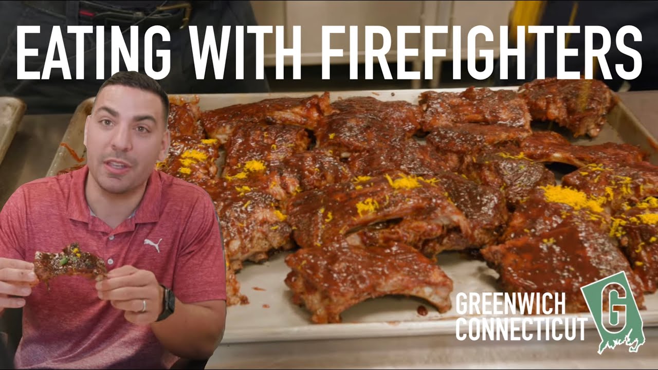 Dinner With Fire Fighters | Best Food in Greenwich CT | Tell'em Mike Sent You Family Dinner