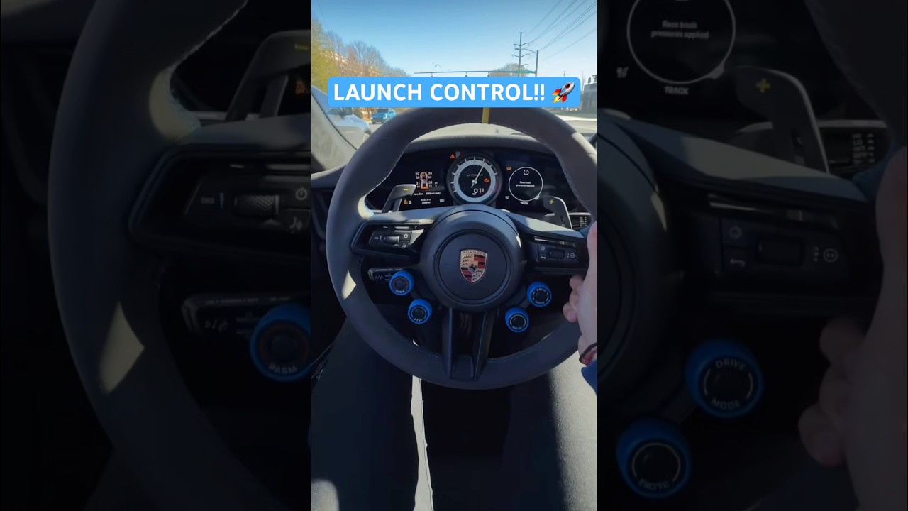 LAUNCH CONTROL in the GT3RS 🚀 