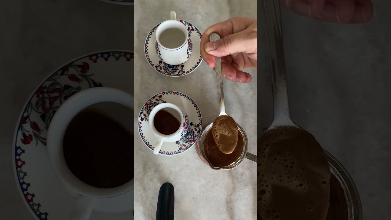 Bol Köpüklü Türk Kahvesi