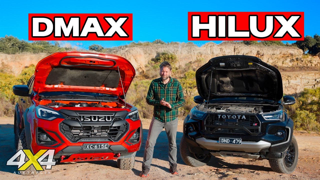 HiLux GR vs D-MAX Blade: Which 4x4 is more capable Off-Road?
