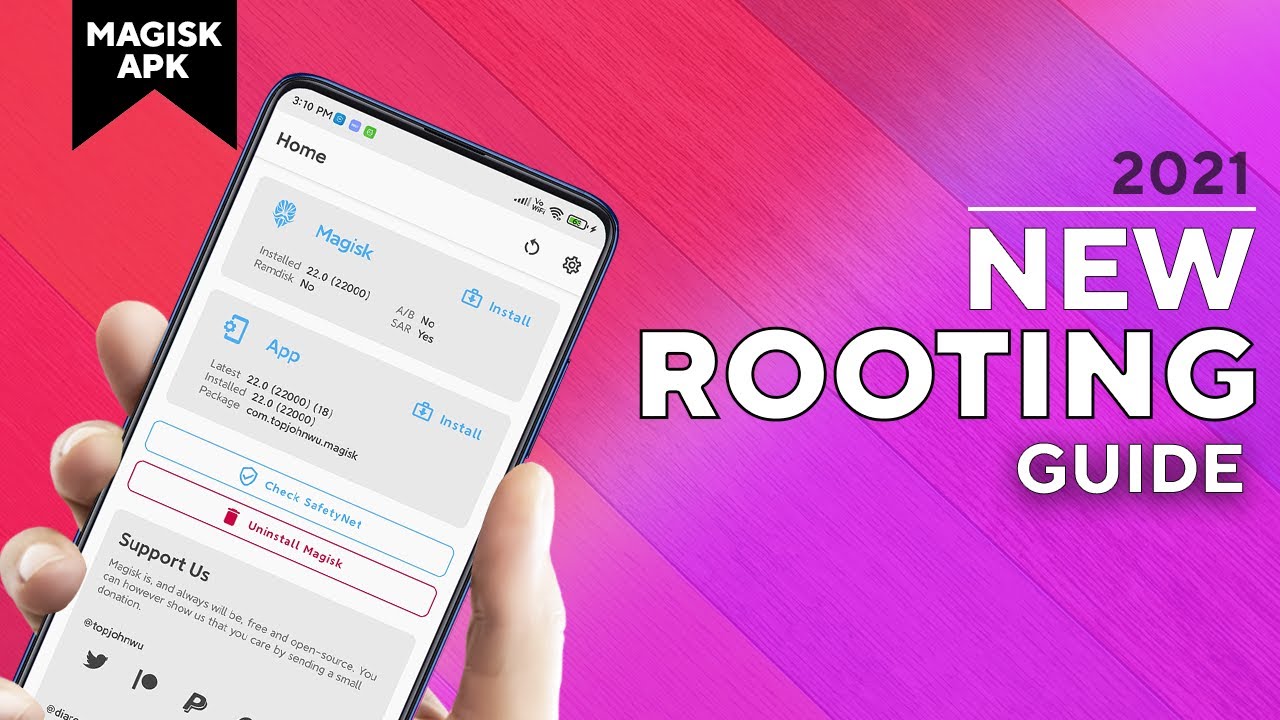 New Method to ROOT ANDROID Phone in 2021 | Magisk 22 Apk Installer