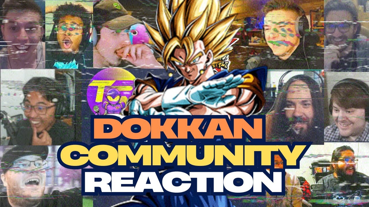 DOKKAN COMMUNITY REACTS TO YEAR 10 ANNIVERSARY SUPER VEGITO Dragon Ball Z Dokkan Battle Compilation