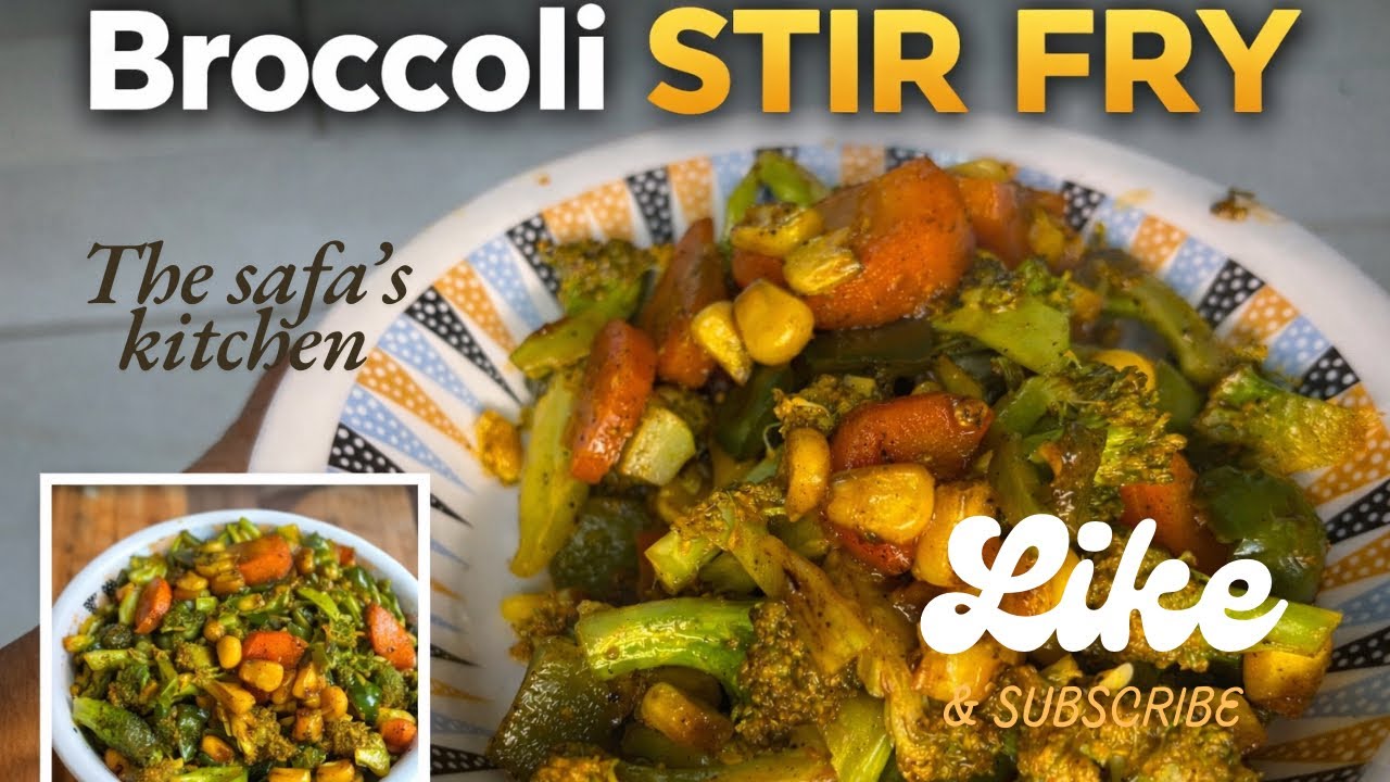 🥦 Quick & Healthy Broccoli Stir Fry | Easy Veg Recipe#viral #youtubeshorts #cooking #shorts #food 