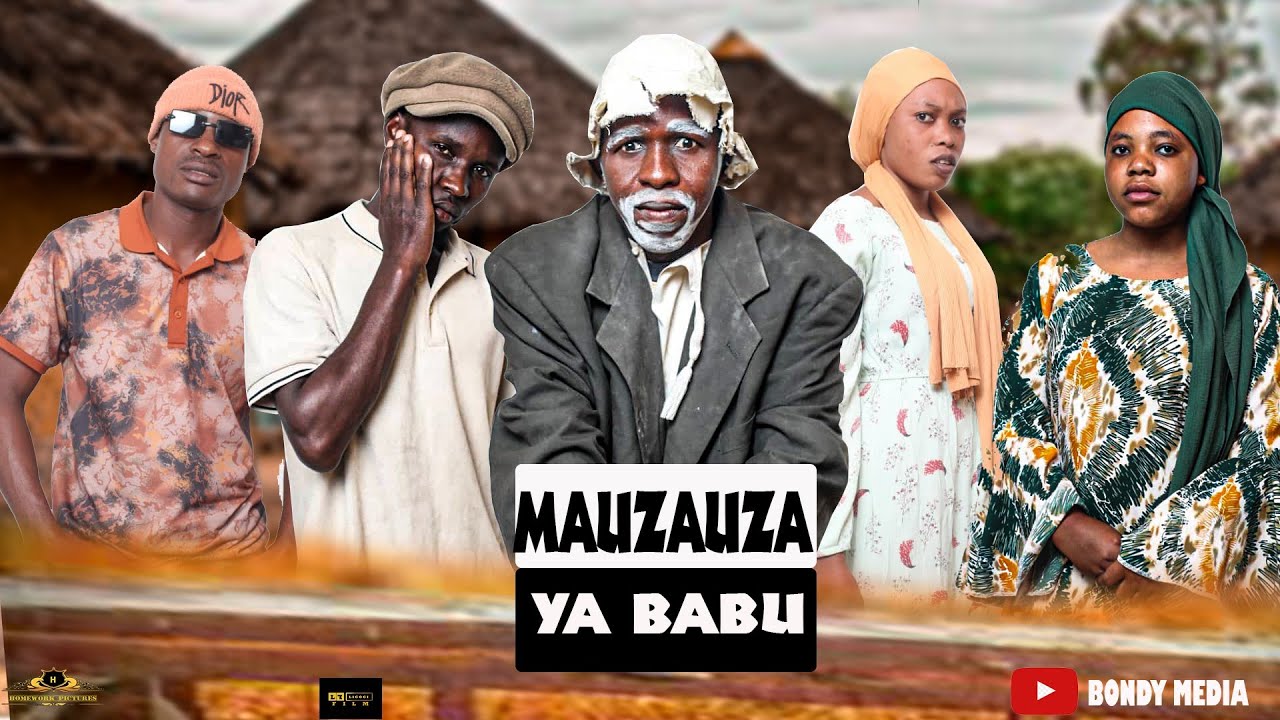 MAUZAUZA YA BABU EP1 mzee athumani anavosumbua kijiji na kumuandama  mjukuu wake na juma🤔