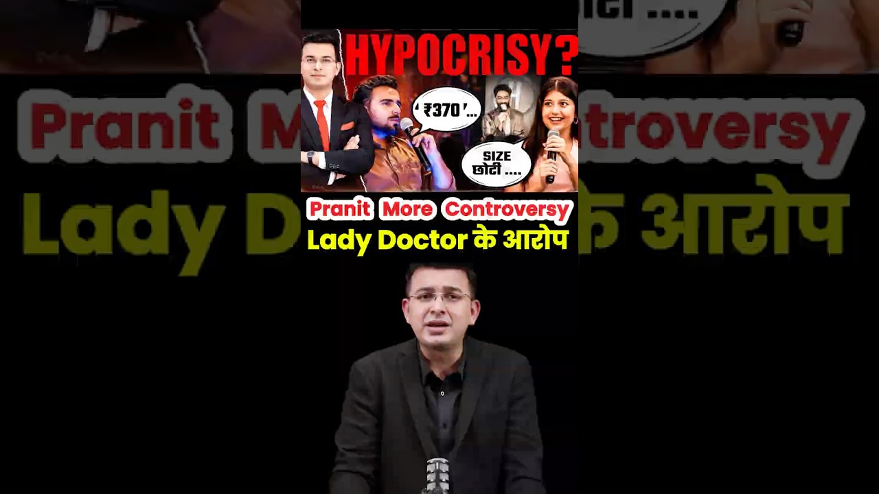 Pranit More vs Lady Doctor 🔥 | Viral Controversy Explained #shorts #narendramodi