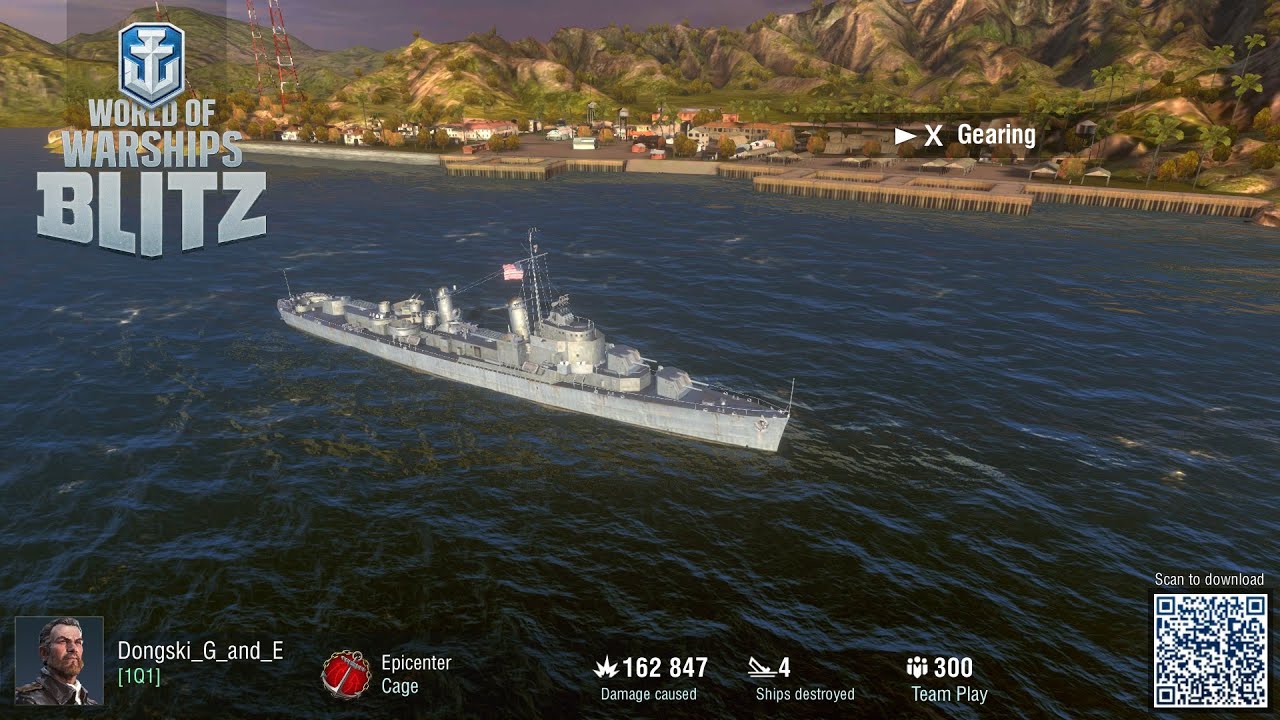 World of Warships Blitz: Gearing