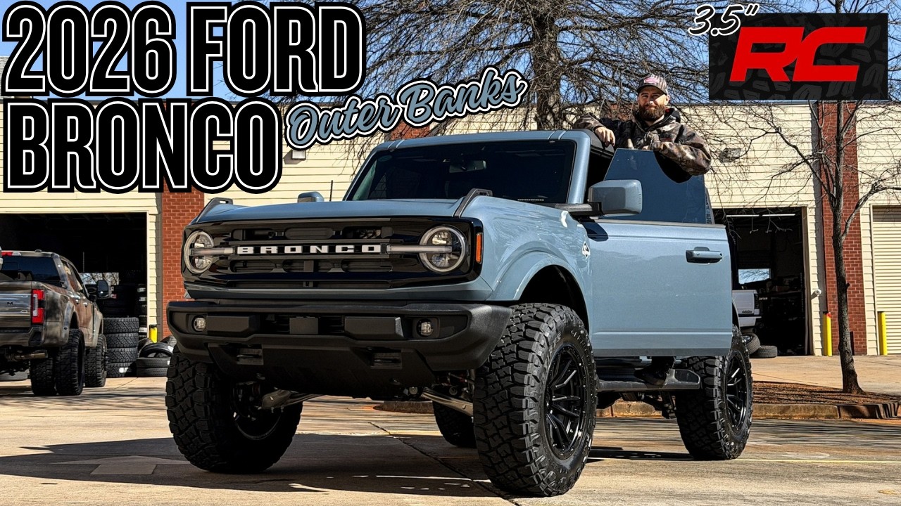 СМЕЛЫЙ И ЗАХВАТЫВАЮЩИЙ: Ford Bronco 2026 года | Лифт-комплект RC 3,5 дюйма | Диски Fuel 20 дюймов...