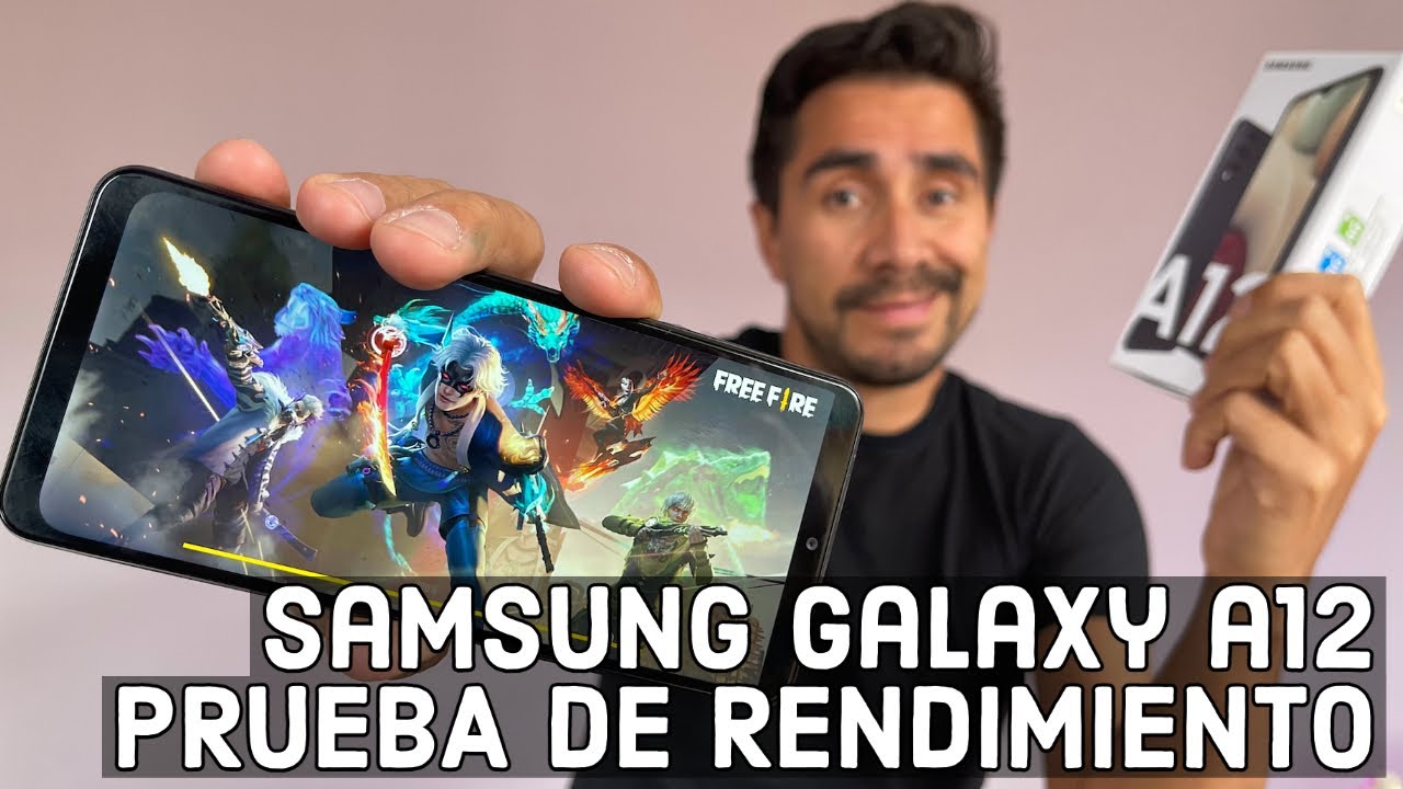 SAMSUNG GALAXY A12: Prueba de rendimiento en español