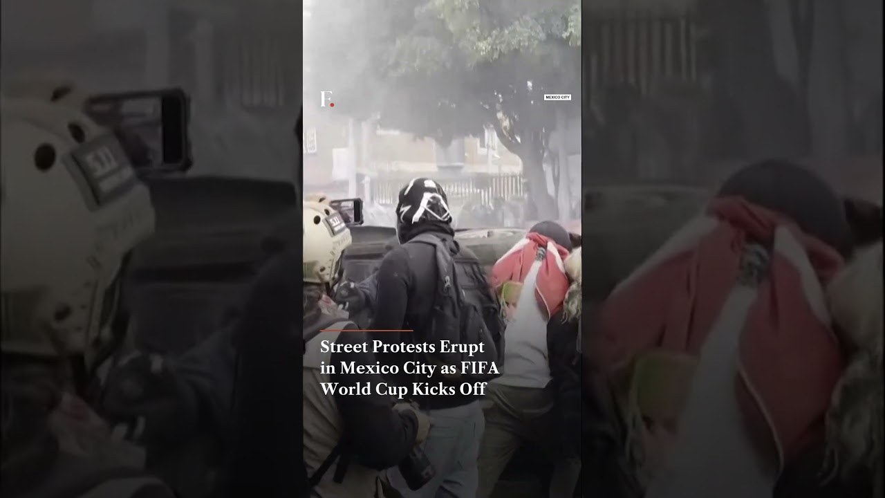 Street Protests Erupt in Mexico City as FIFA World Cup Kicks Off | N18G