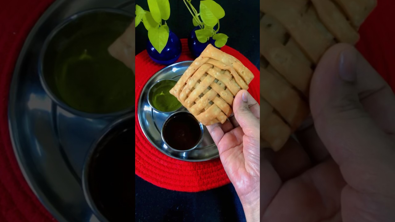Samosa folding Hack | How to make samosa Pocket | easy and unique |@PratikshaKitchenDiary