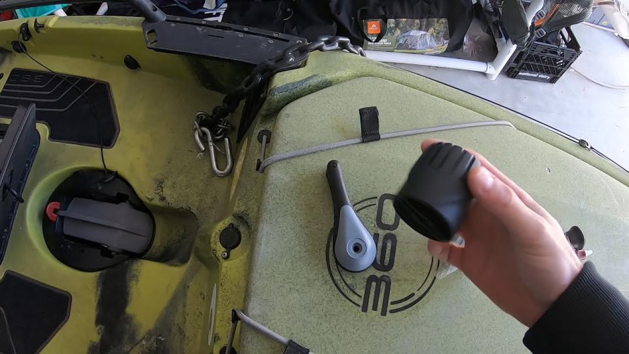 Replacing 2021 Hobie Pro Angler Steering Handle