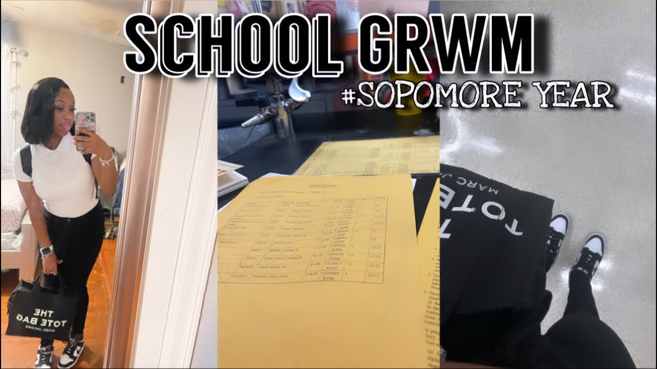 SCHOOL GRWM (SOPHOMORE YEAR) || W/Kenn