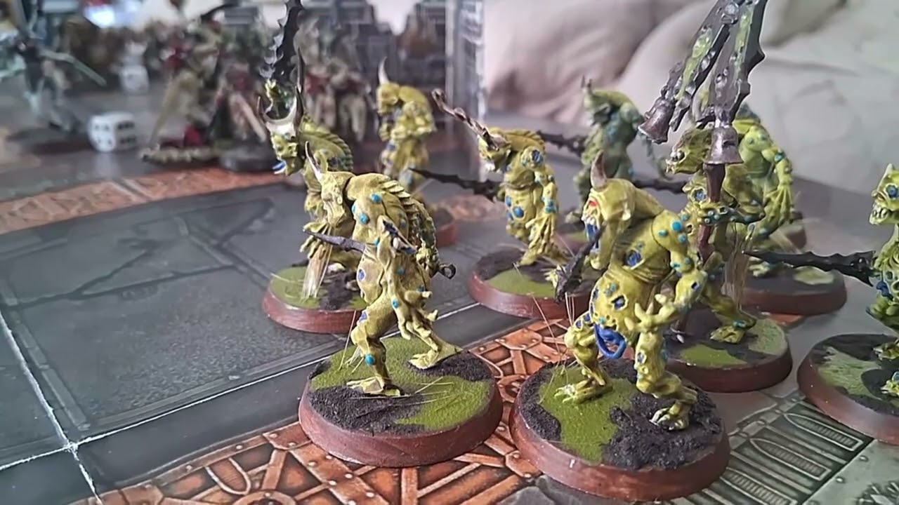 SoloHammer! Death Guard vs Tyranids