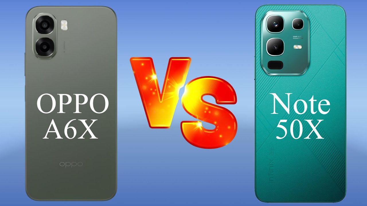 OPPO A6X 5G против Infinix Note 50X 5G || Полное сравнение || Характеристики || Обзор || Распаковка