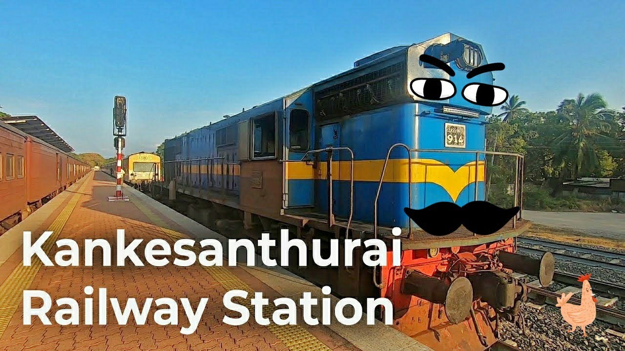 Kankesanthurai Railway Station in Sri Lanka