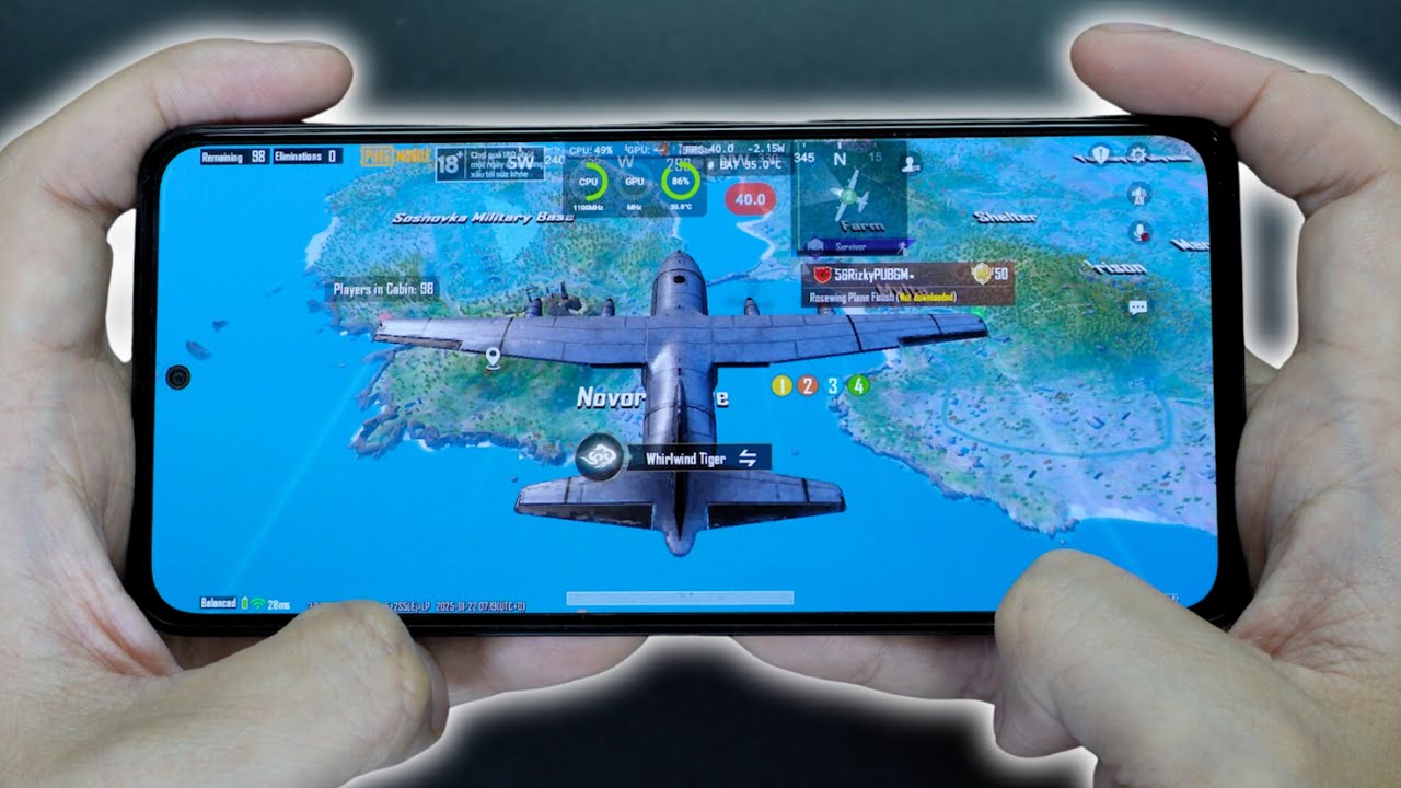 Redmi Note 14 PUBG Mobile Test With FPS Meter & Battery Test