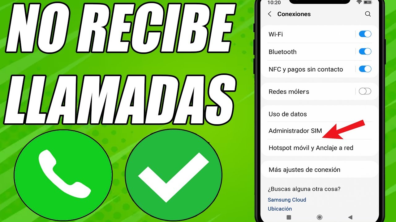 NO puedo RECIBIR LLAMADAS en mi CELULAR - SOLUCION
