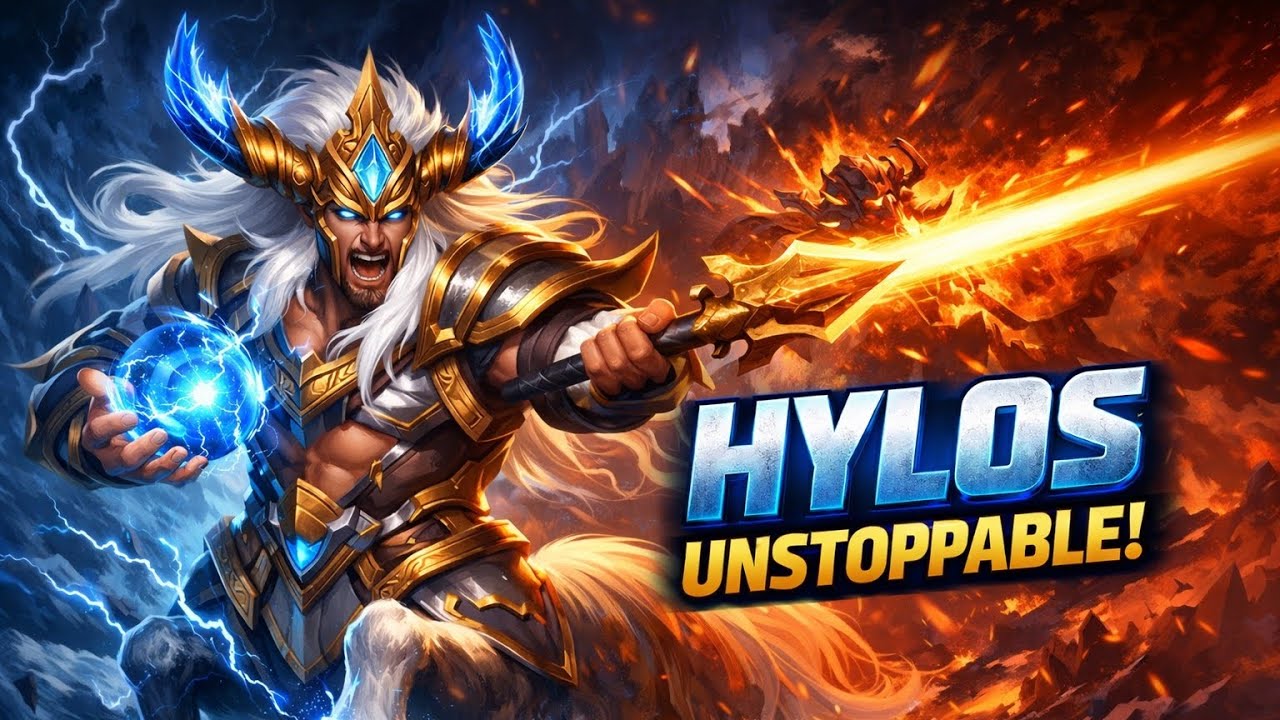Full Damage Hylos?! 😳 Ye Kya Tha | MLBB Rank Push