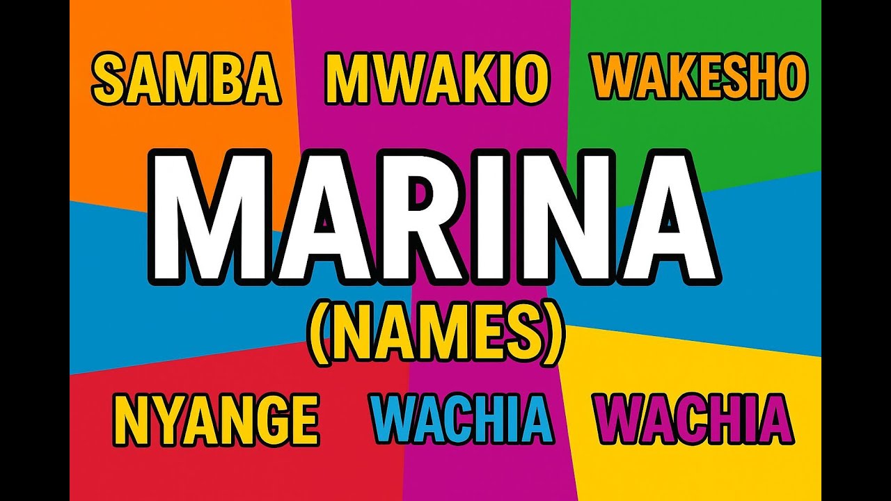 Marina gha Kidawida/Dawida Names Part 1 | Episode 41