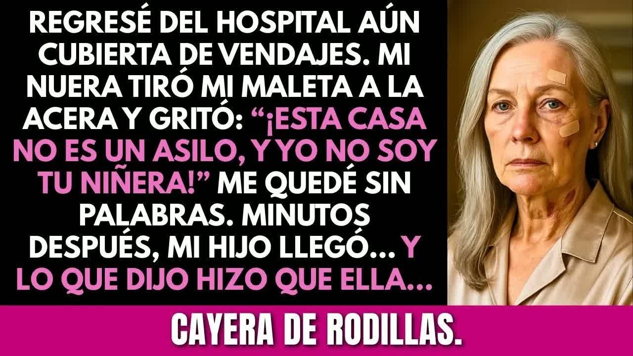 Después de un accidente, volví del hospital Mi nuera gritó： “Esta casa no es un asilo ni soy niñ