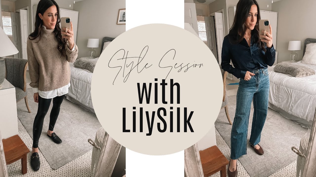 How To Style Silk Shirts and Cashmere Sweaters ~ With Lilysilk