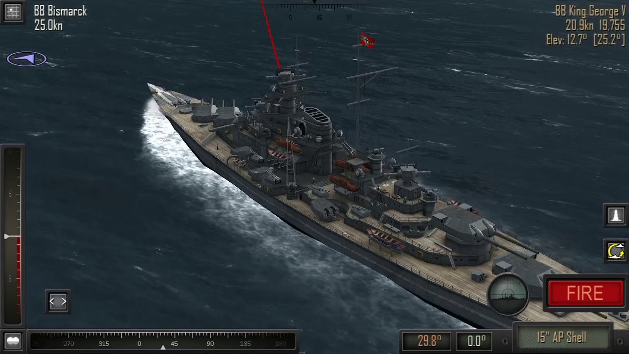Atlantic Fleet: Sinking The Bismarck Fail