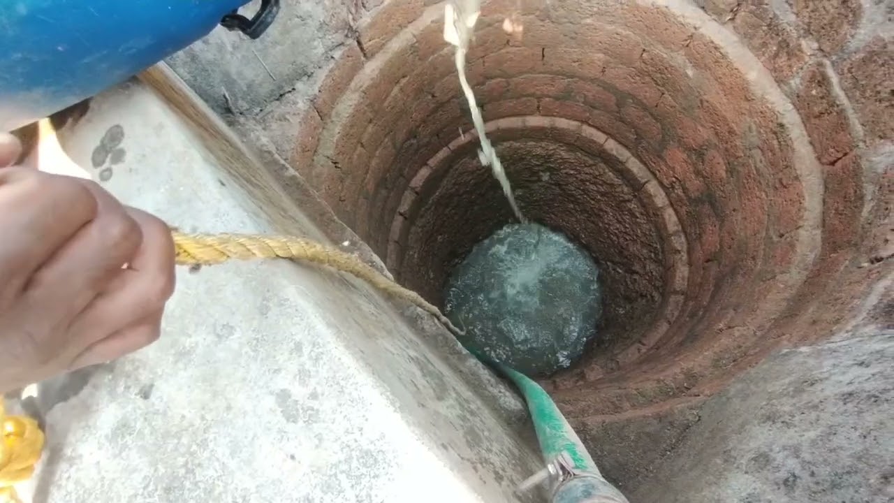 Disinfecting contaminated openwell by adopting 'Shock-Chlorination' treatment.