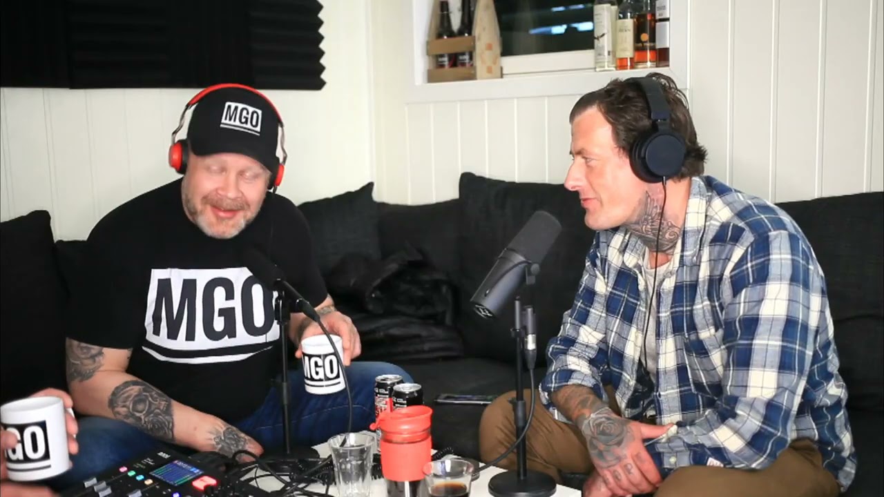 MGO Podcast (VIDEO) #155. Livet etter 30 år med Heroin! /M Robert Halfvarsson.