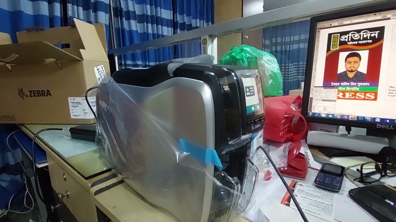 zebra zc300 card printer full user manual , Zebra ZC 300 Card Printer Price In Bangladesh.