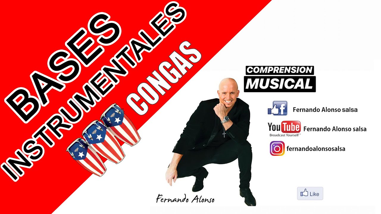 BASE CONGA Con CONTEO ON 2 y Son: ***APRENDEMOS a Diferenciar los INSTRUMENTOS***