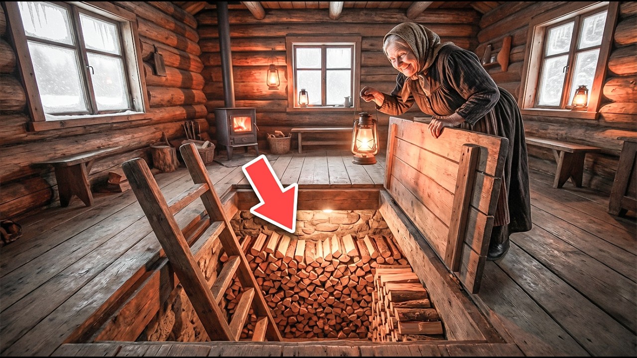 She Hid Her Shed Under Her Cabin — Until Her Firewood Miraculously Stayed Dry Through Winter