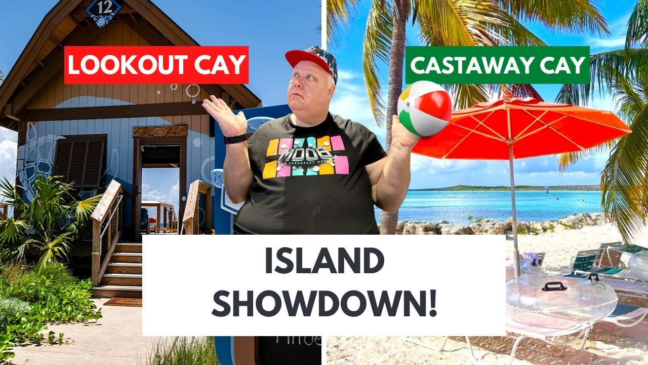 Кастауэй-Кей против Лукаут-Кей: битва на частном острове Диснея! #disneycruise