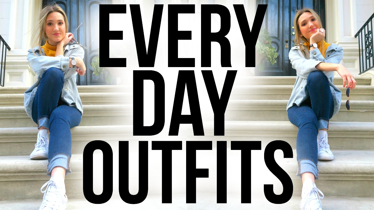 EVERYDAY NYC OUTFITS | Casual Outfits OOTW 2017! Street Style!