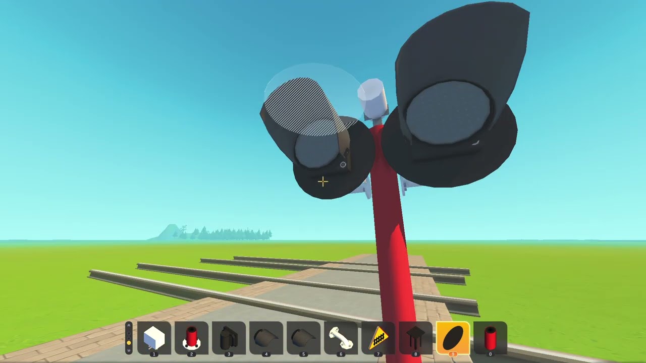 BUDUJEMY PRZEJAZD KOLEJOWY W SCRAP MECHANIC 29. 04. 2023