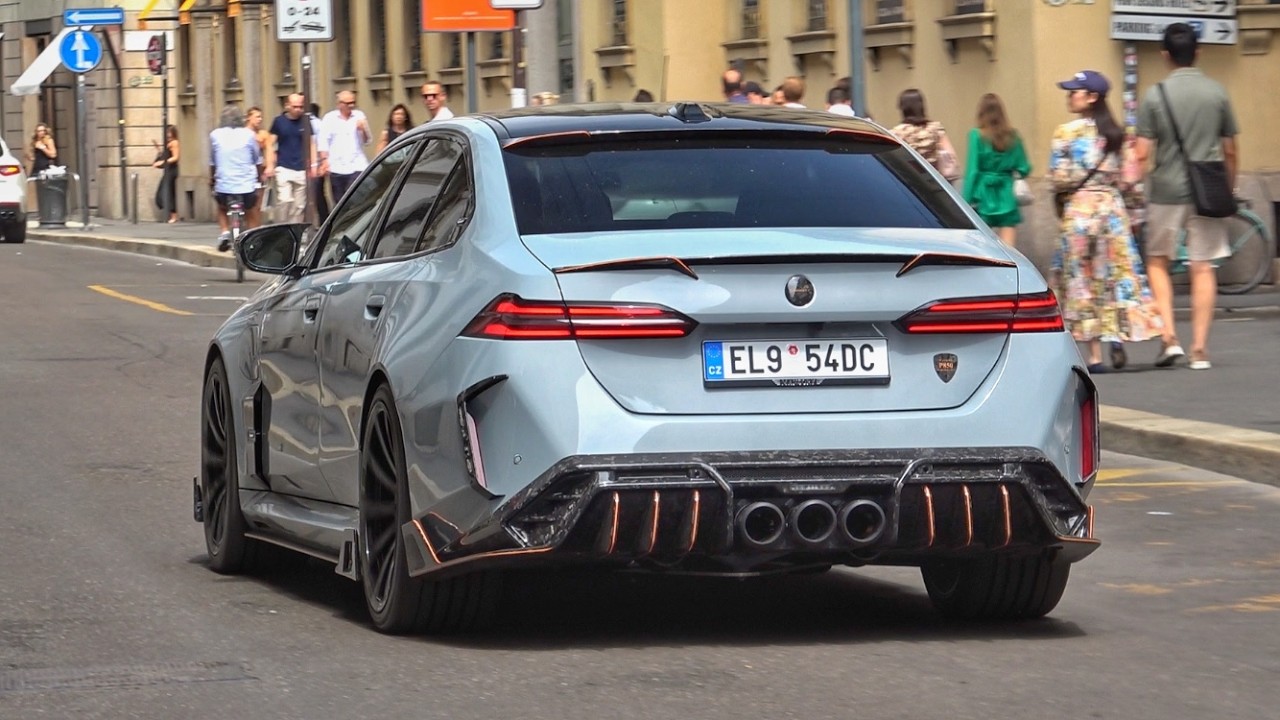 Supercars In Milan! Busted Porsche, Mansory M5 G90, 997 GT2 RS, 812 GTS, 488 Pista And More!